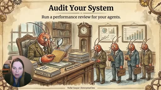 Verification — "Audit Your System. Run a performance review for your agents."