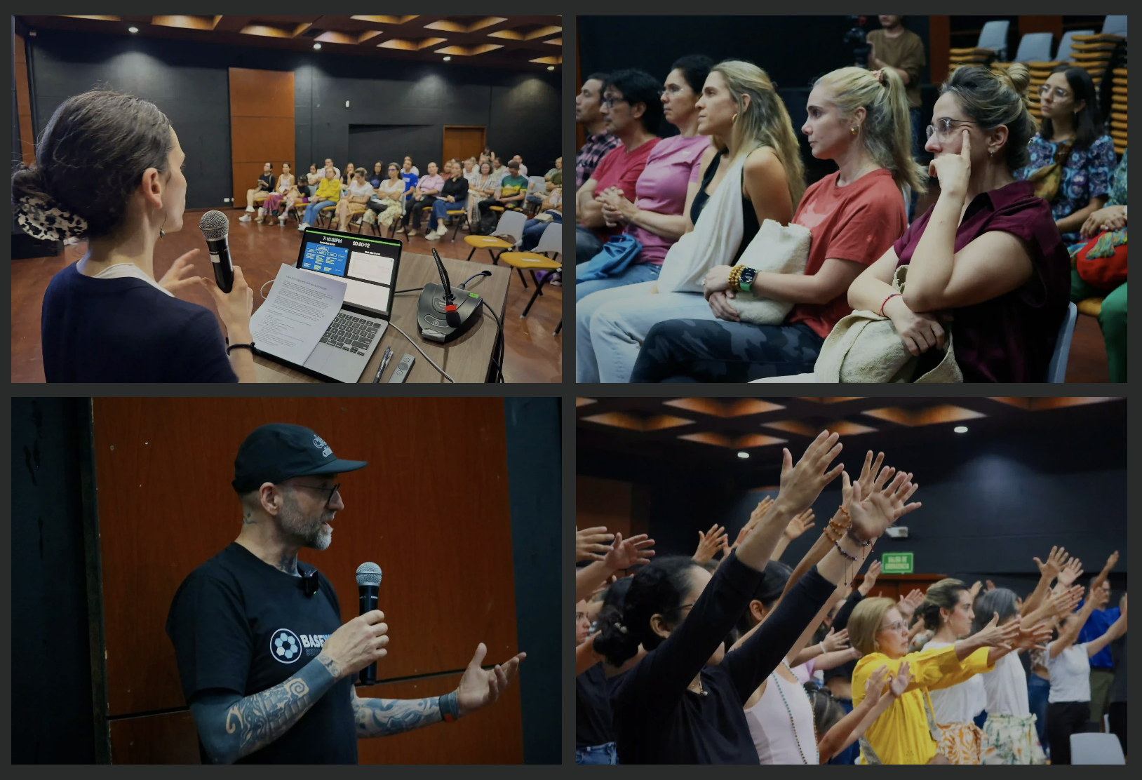 WordCamp panel — attendee view